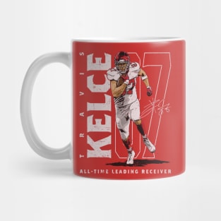 Travis Kelce Kansas City All Time Leading Receiver Mug